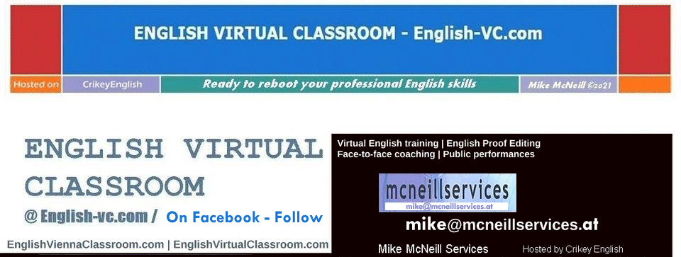 English-VC.com - - English Services by Mike McNeill in Vienna.®